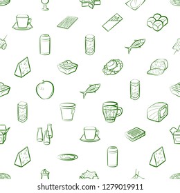 Various images set. Background for printing, design, web. Usable as icons. Seamless. Binary color.