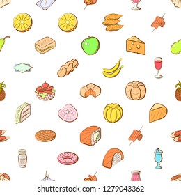 Various images set. Background for printing, design, web. Usable as icons. Seamless. Colored.