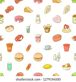 Various images set. Background for printing, design, web. Usable as icons. Seamless. Colored.