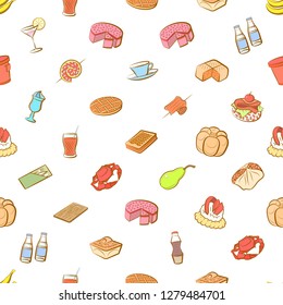 Various images set. Background for printing, design, web. Usable as icons. Seamless. Colored.