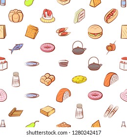 Various images set. Background for printing, design, web. Usable as icons. Seamless. Colored.