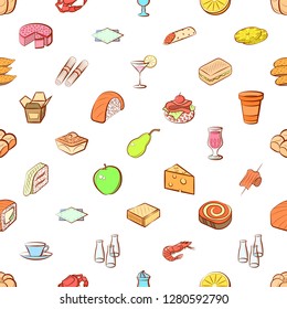Various images set. Background for printing, design, web. Usable as icons. Seamless. Colored.