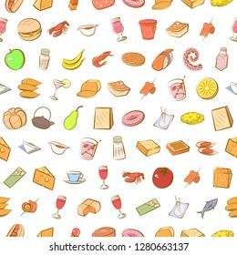 Various images set. Background for printing, design, web. Usable as icons. Seamless. Colored.