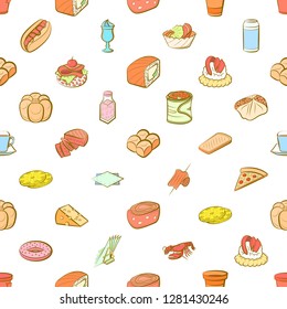 Various images set. Background for printing, design, web. Usable as icons. Seamless. Colored.