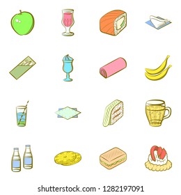 Various images set. Background for printing, design, web. Usable as icons. Colored.