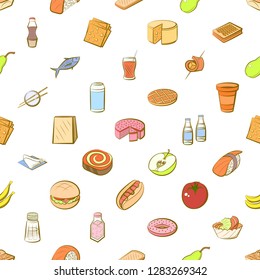 Various images set. Background for printing, design, web. Usable as icons. Seamless. Colored.