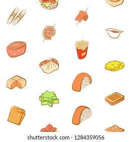 Various images set. Background for printing, design, web. Usable as icons. Seamless. Colored.