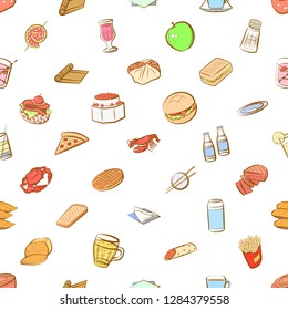Various images set. Background for printing, design, web. Usable as icons. Seamless. Colored.
