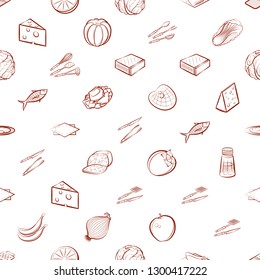 Various images set. Background for printing, design, web. Usable as icons. Seamless. Binary color.