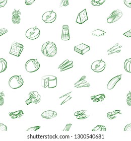 Various images set. Background for printing, design, web. Usable as icons. Seamless. Binary color.