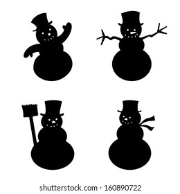 christmas silhouette images stock photos vectors shutterstock