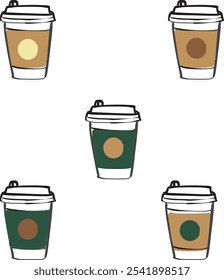various kinds of coffee with all its variants