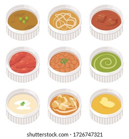 Various kinds of curry set