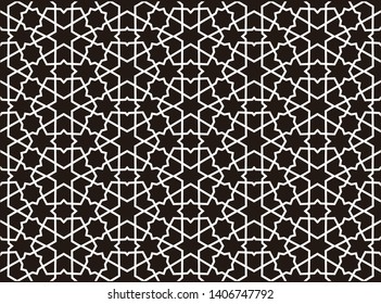 
Various kinds of Islamic motifs that have geometric patterns can be used for various purposes, vector.
