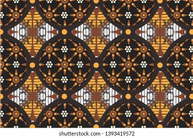 Various kinds of motifs, patterns and colors of Indonesian batik designs are new patterns. It is suitable for various purposes