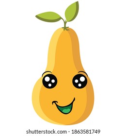 various kinds of tomato and mango vegetable icons in the forest.