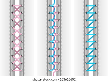 Various lacing