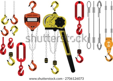 Various Lifting Gear with Hooks Models