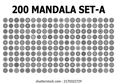 various mandala collections - 200