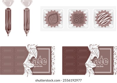 Various Materials for a Wide Range of Chocolate Gift Variations