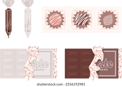 Various Materials for a Wide Range of Chocolate Gift Variations