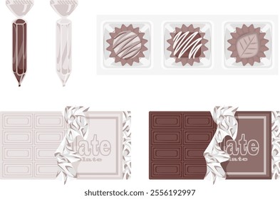 Various Materials for a Wide Range of Chocolate Gift Variations