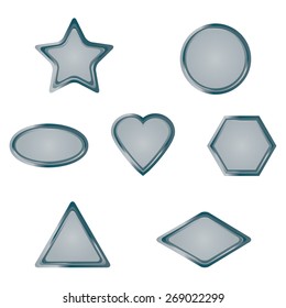 Various metal labels