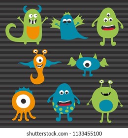 Various Monster Creatures Elements