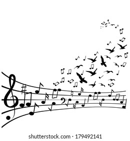 6,231 Bird music notes Images, Stock Photos & Vectors | Shutterstock