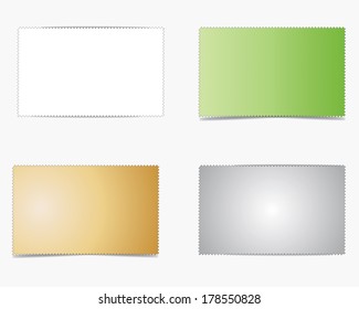 Various notes paper.Vector set,eps10