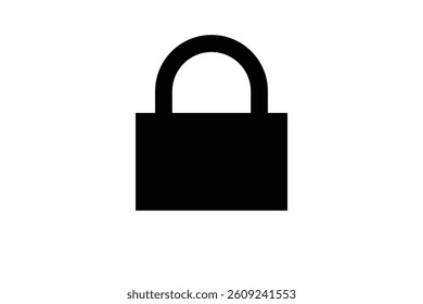 Various padlock icons in different styles on white background.