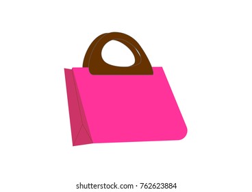 various papper bag vector