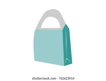 various papper bag vector