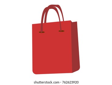 various papper bag vector