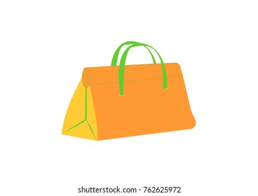 various of papper bag vector