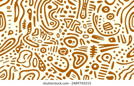 Various patterns and shapes that are not the same