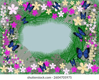 Various patterns with space to add text