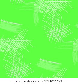 Various Pen Hatches. Seamless Pattern with chaotic Hand Drawn Lines. Vintage Background for Textile, Paper, Print. Vertical, Horizontal and Diagonal Strokes. Grunge Vector Texture