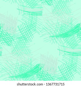 Various Pen Strokes. Seamless Pattern with chaotic Hand Drawn Lines. Modern Background for Curtain, Shirt, Fabric. Vertical, Horizontal and Diagonal Strokes. Grunge Vector Texture