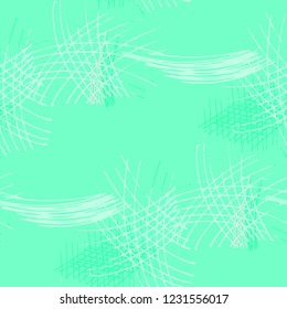 Various Pen Strokes. Seamless Texture with chaotic Hand Drawn Lines. Retro Background for Calico, Fabric, Print. Vertical, Horizontal and Diagonal Strokes. Grunge Vector Texture