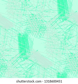 Various Pencil Strokes. Seamless Pattern with chaotic Hand Drawn Lines. Modern Background for Paper, Wallpaper, Linen. Vertical, Horizontal and Diagonal Strokes. Grunge Vector Texture