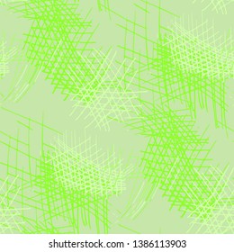 Various Pencil Strokes. Seamless Texture with chaotic Hand Drawn Lines. Vintage Background for Textile, Paper, Print. Vertical, Horizontal and Diagonal Strokes. Grunge Vector Texture