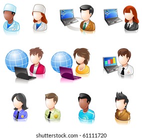 Various People Userpic Glossy IconSet