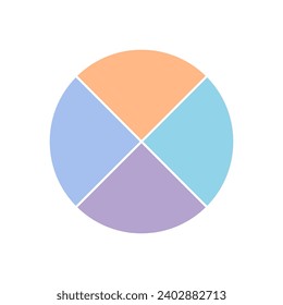 various pie charts for graphic information
