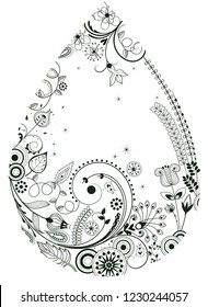 various plants patterns