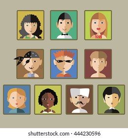 Various portraits