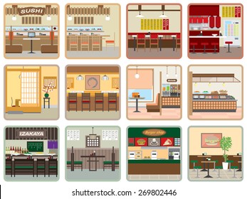 Various restaurants