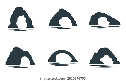 Various rock arch formations in water natural wonders of the world sea caves