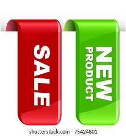 Various sale design elements