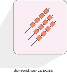 various satay , can be used for icons